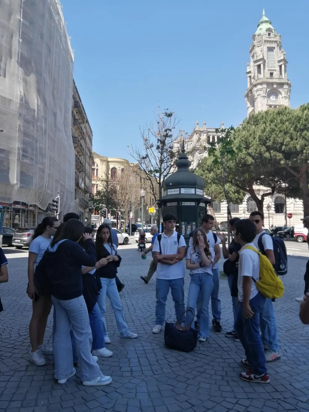 Intercâmbio com os alunos do CNSL do Porto