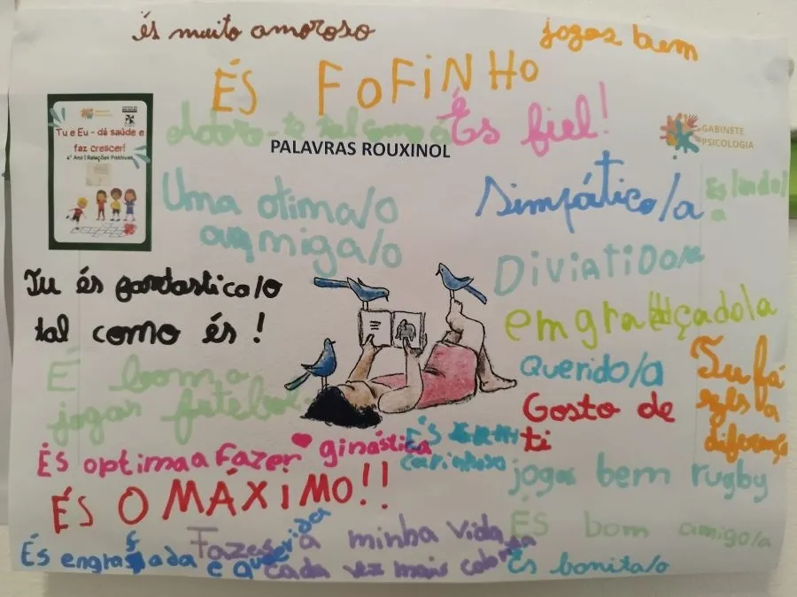 Gabinete Psicologia | 1º Ciclo | Tu e eu - dá saúde e faz crescer! 